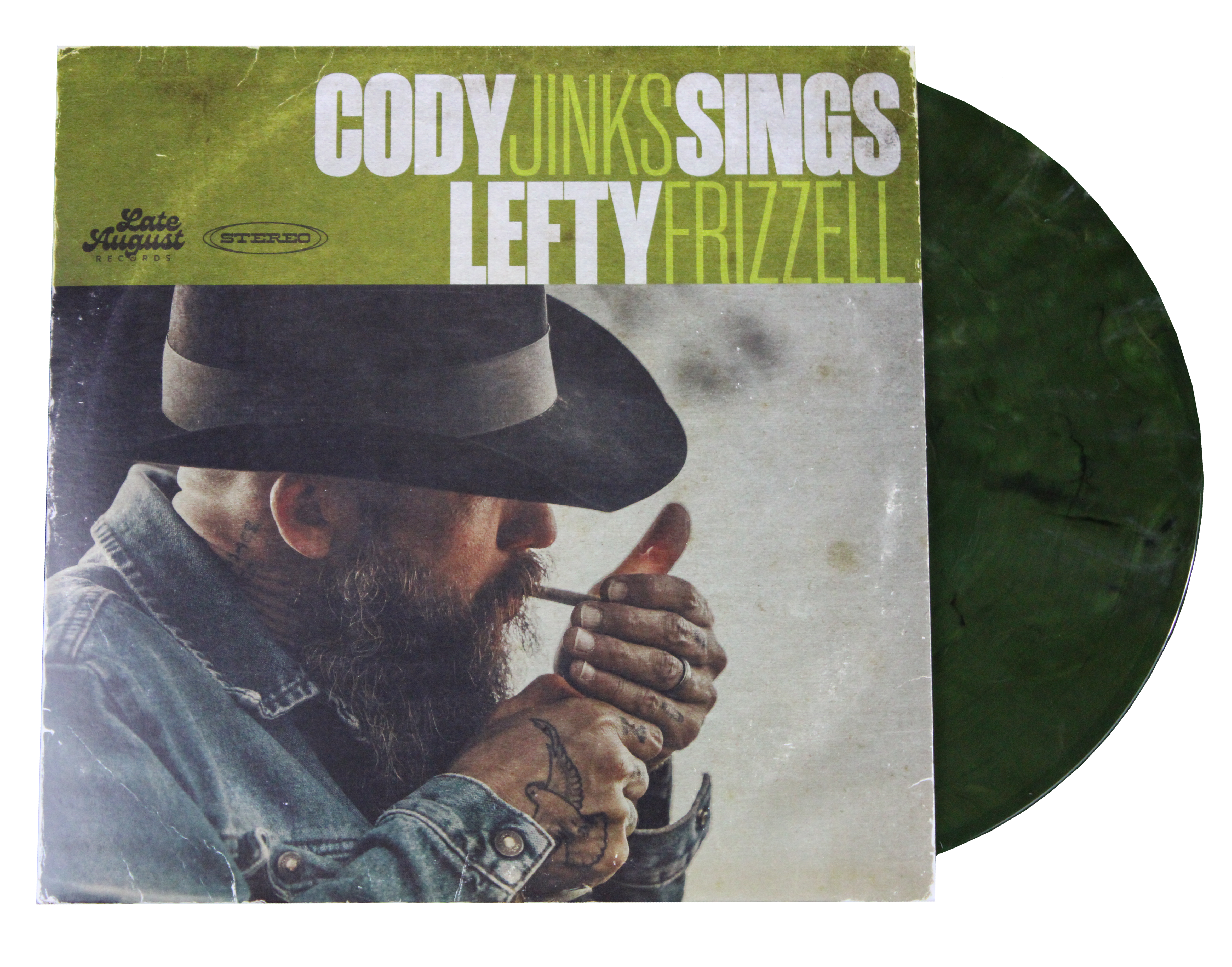 Cody Jinks Sings Lefty Frizzell- Up in Smoke Green Vinyl