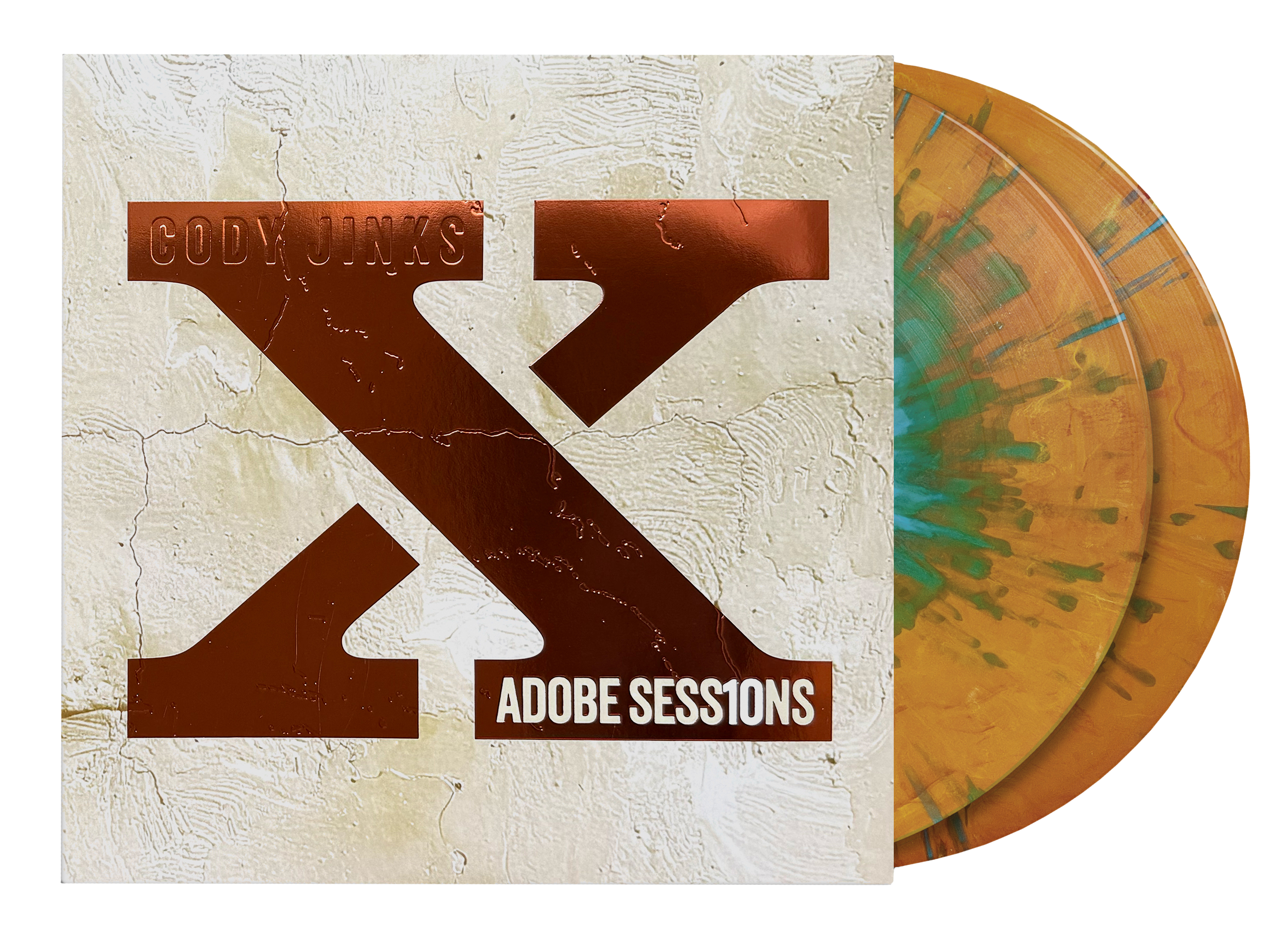Signed Limited Edition - Adobe Sessions Custom Handmade Splatter Vinyl