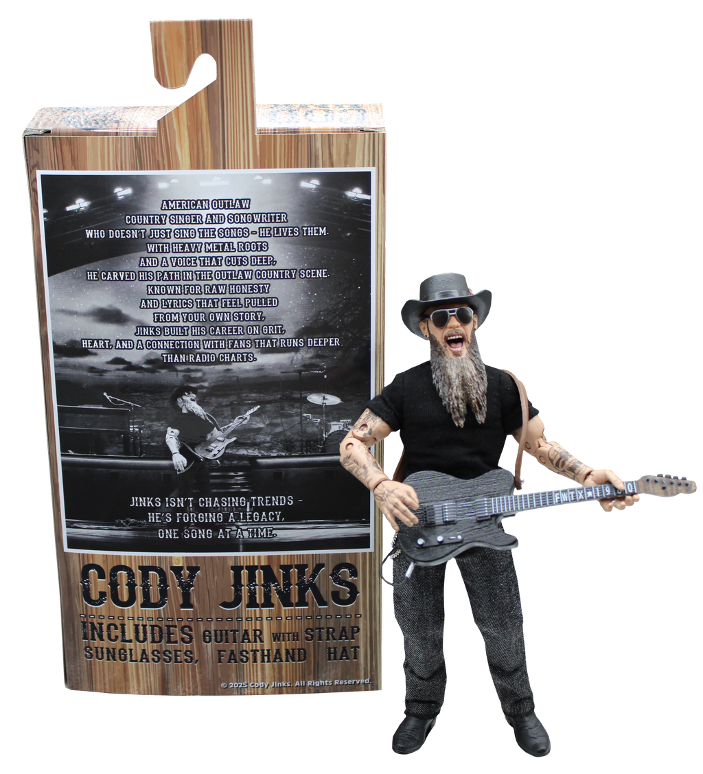 LIMITED EDITION: Signed Cody Jinks Figurine