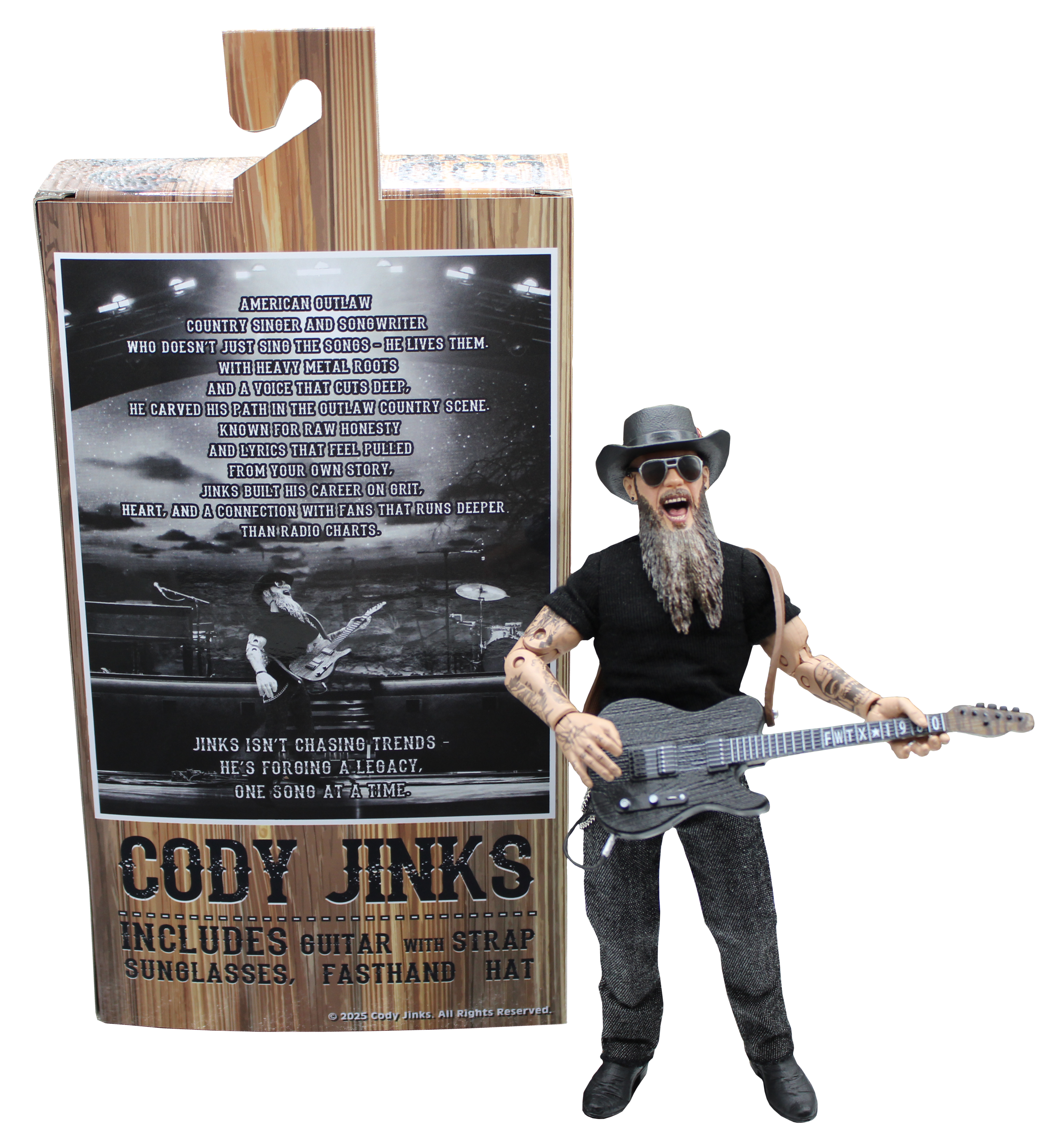 LIMITED EDITION: Signed Cody Jinks Figurine