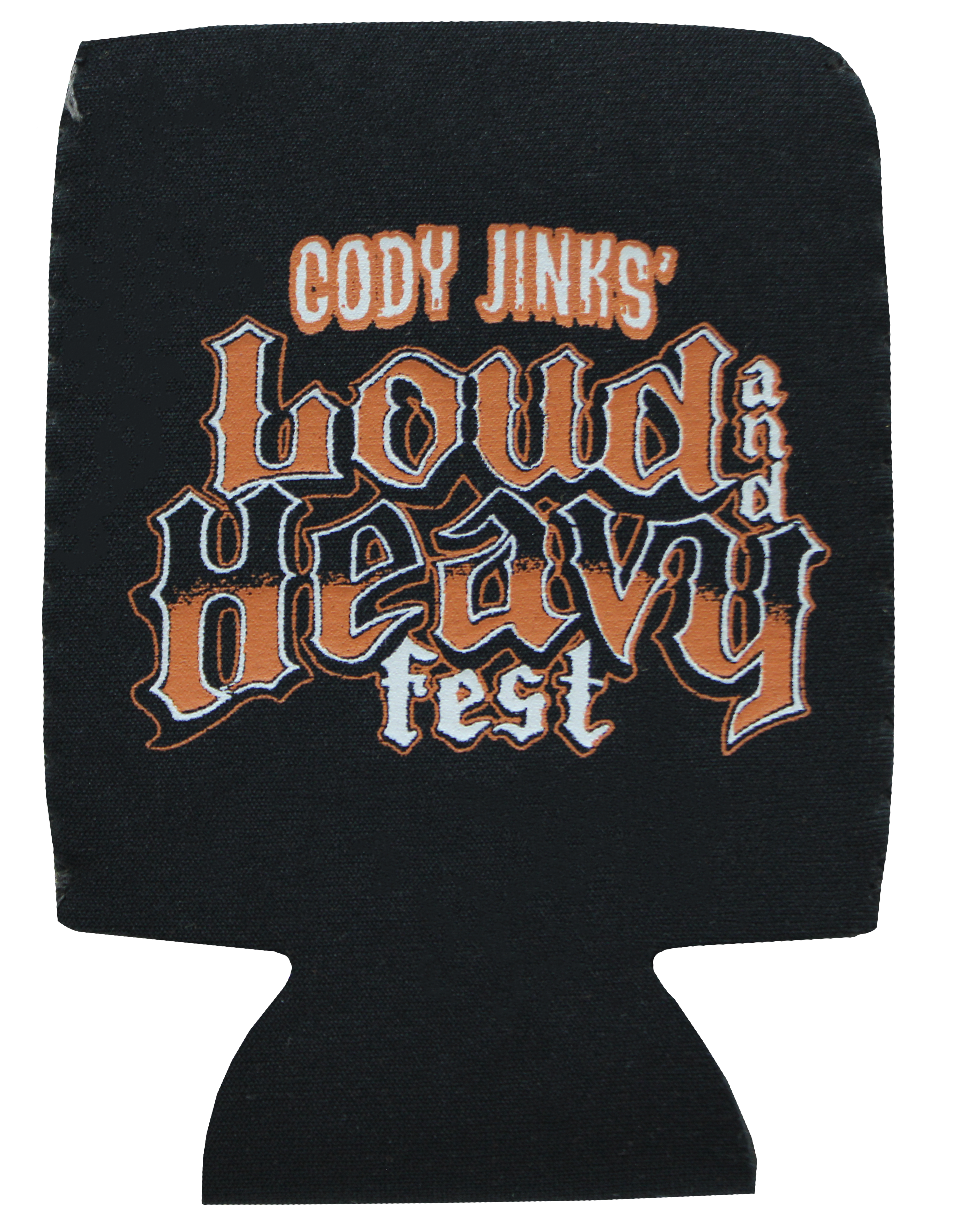 Loud & Heavy Blk koozie