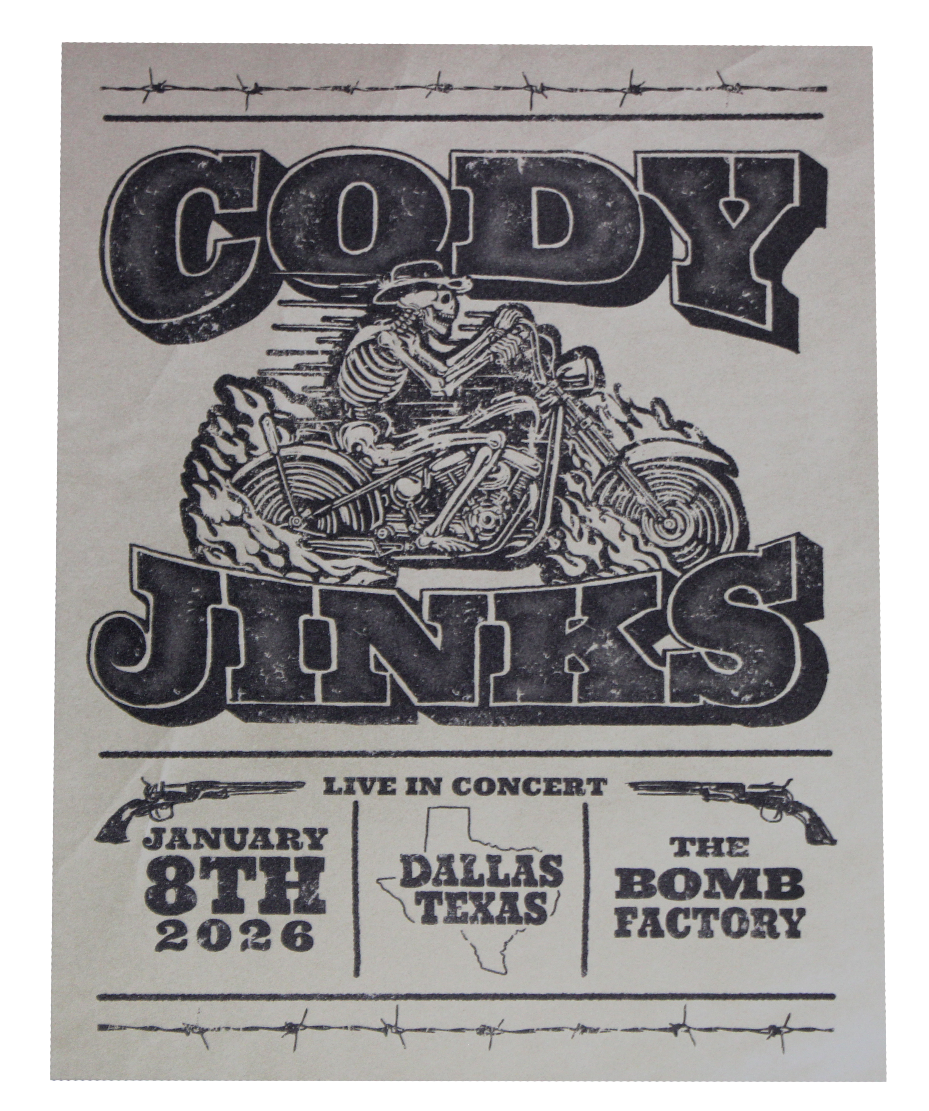 Cody Jinks - The Bomb Factory poster