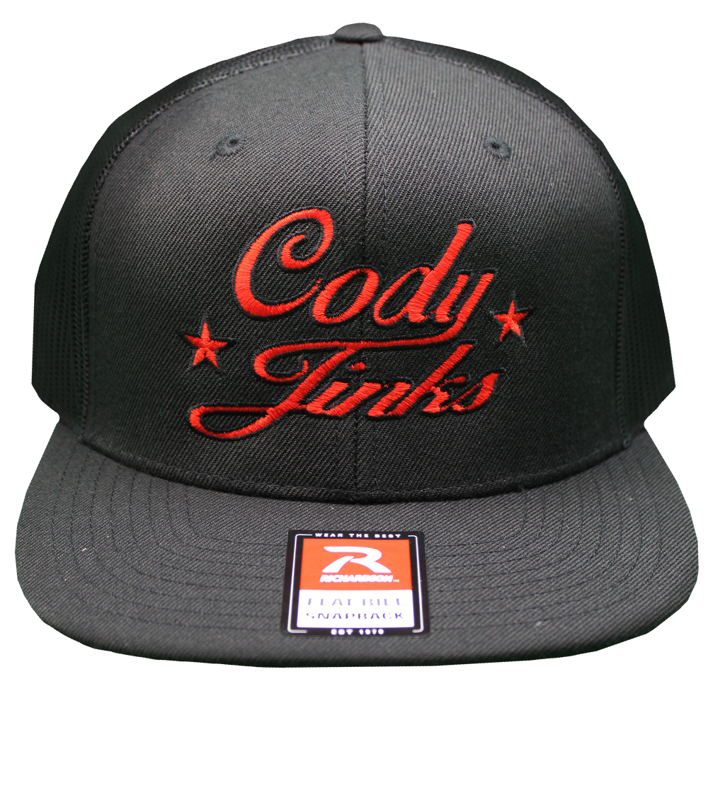 Khaki CNS Patch Hat & Script Blk Flatbill Hat