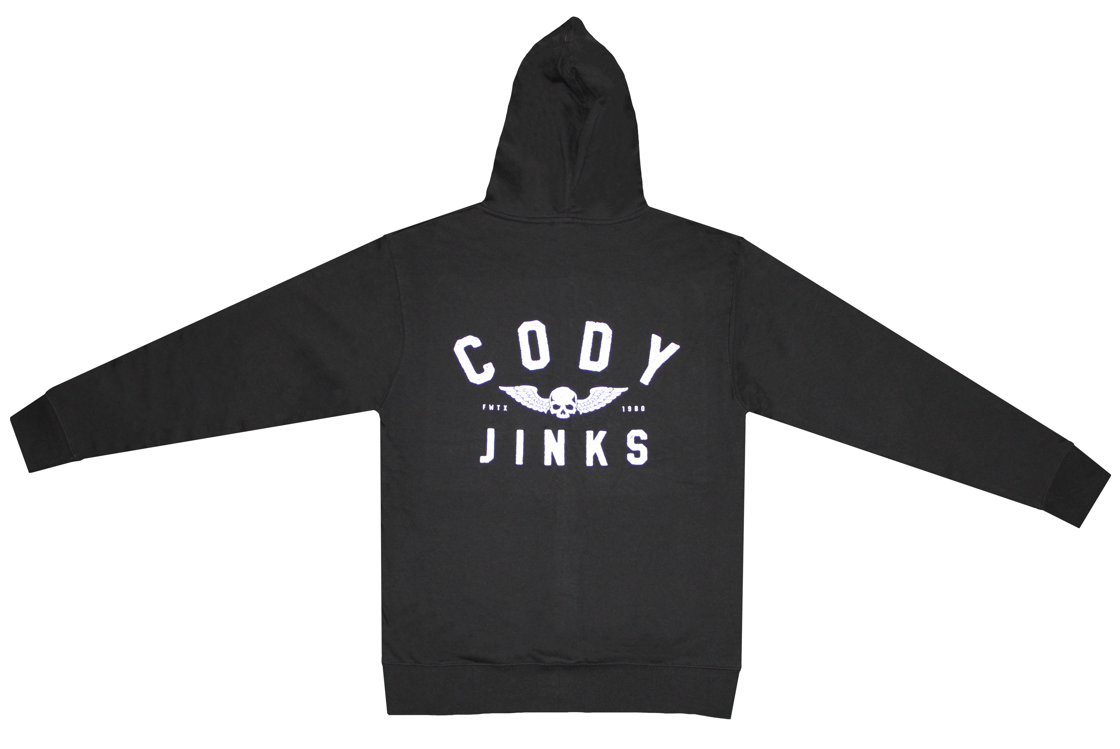 Skull Zip Up Hoodie