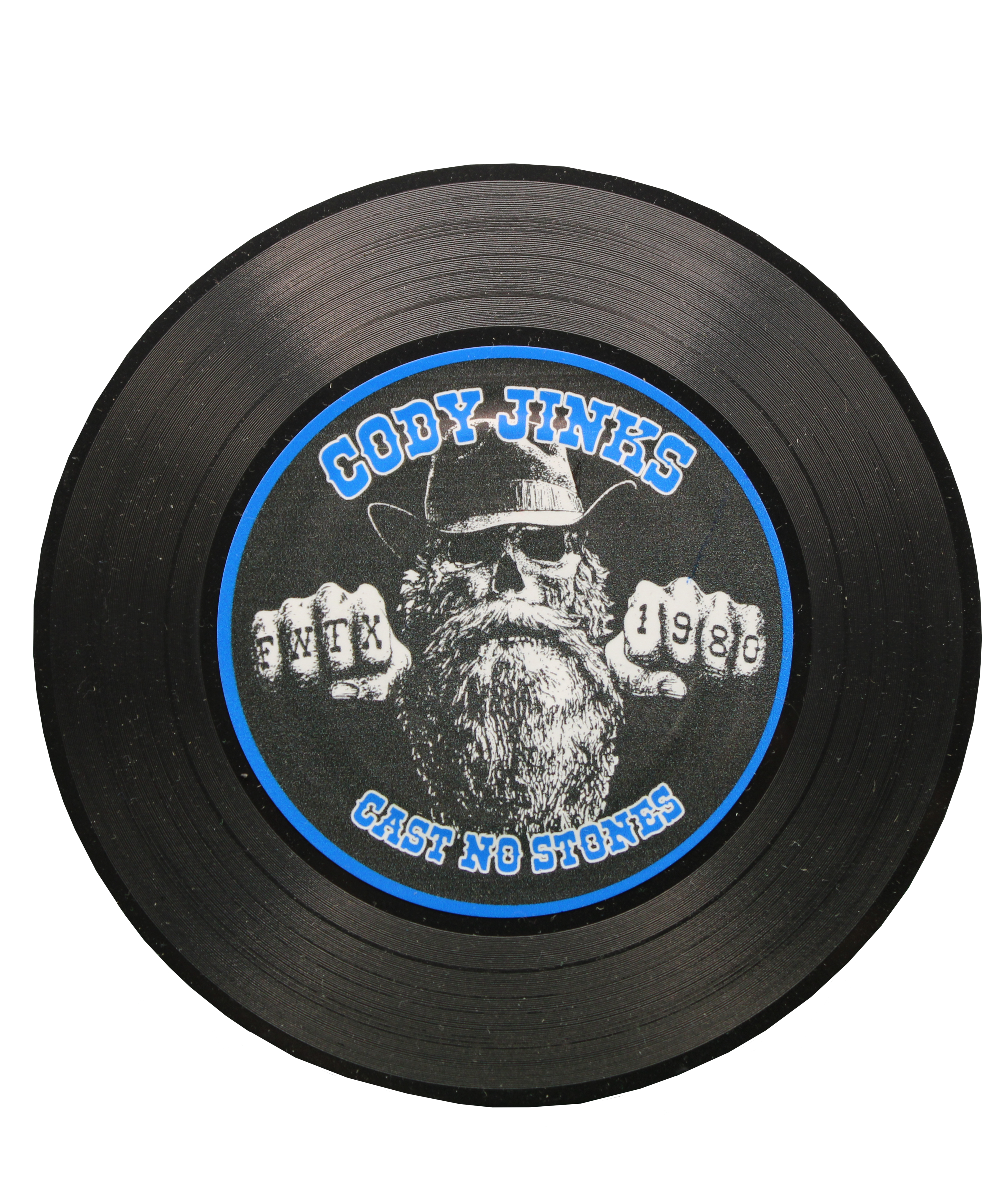 CNS BLUE Mini Record Magnet