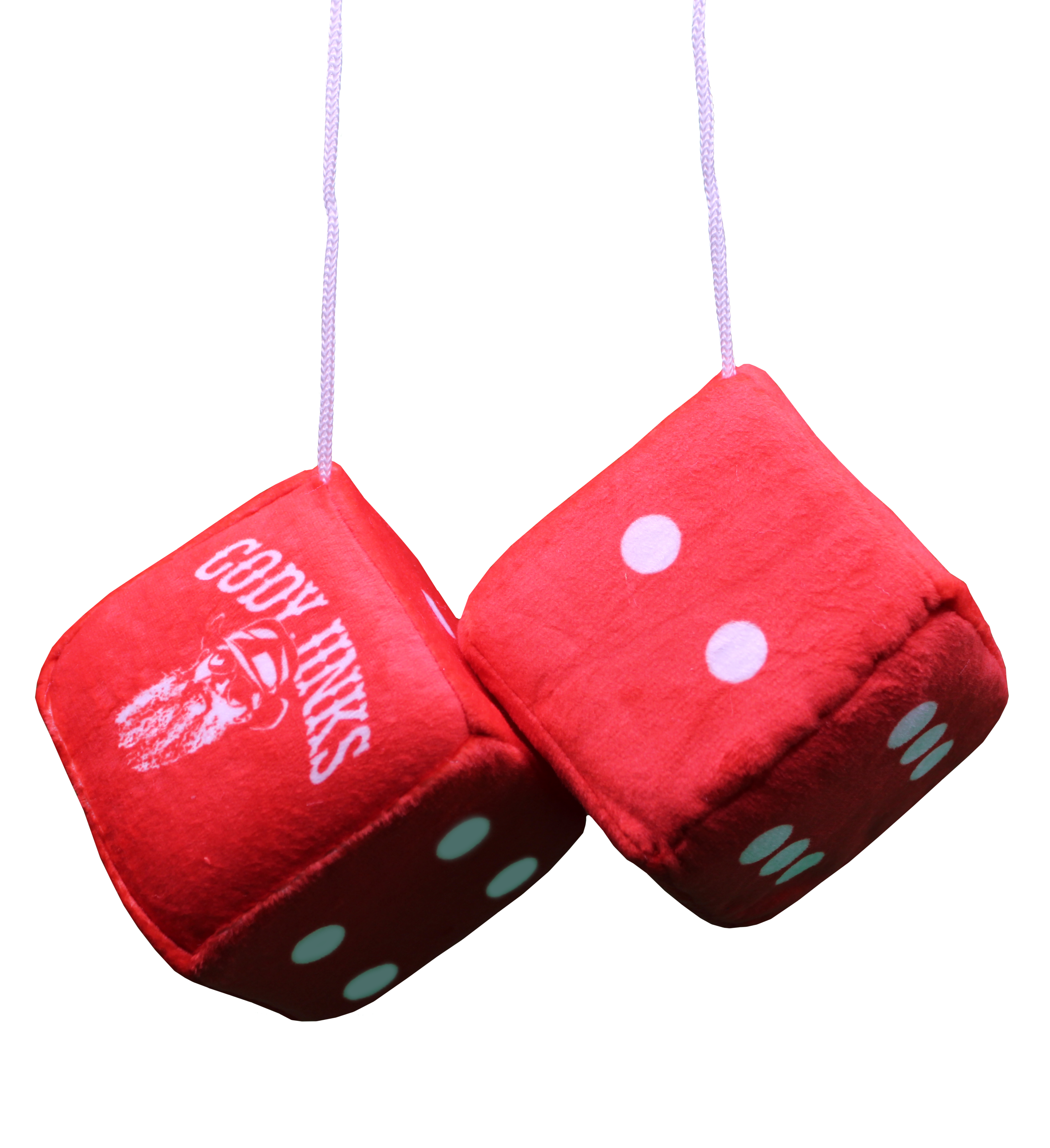 Plush Red Dice