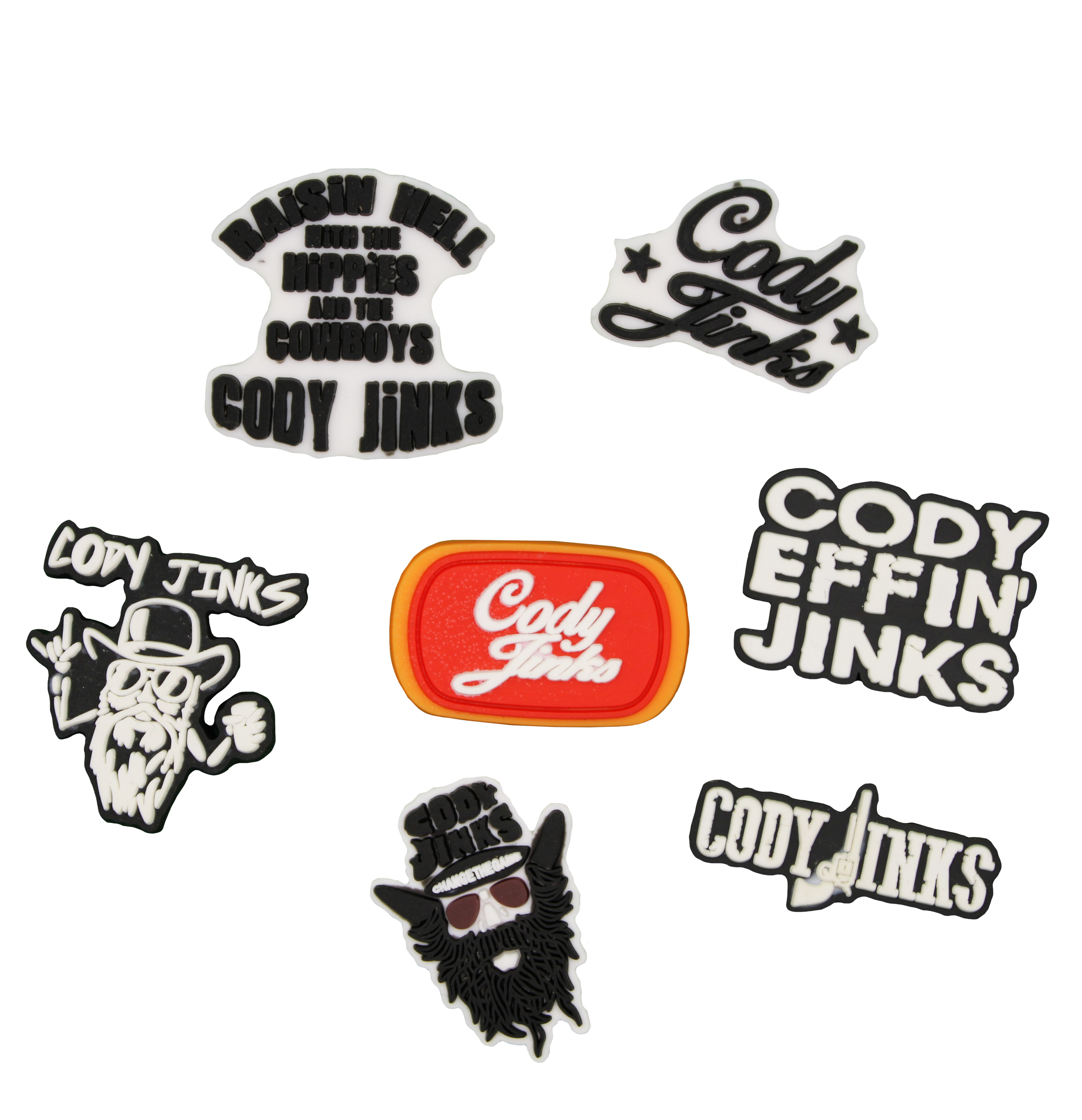 Croc Charms (Set of 7)