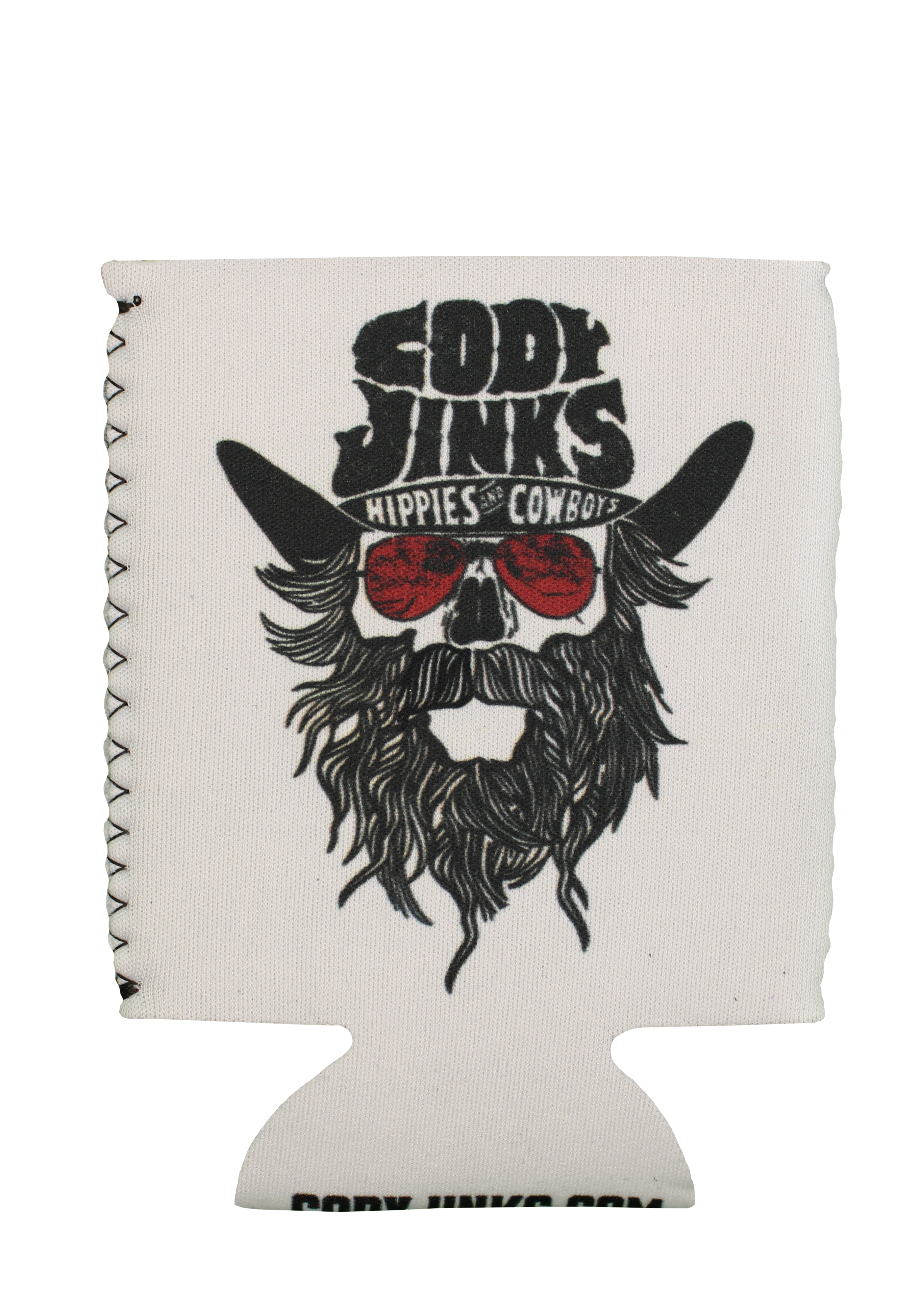Hippies And Cowboys Beard Koozie