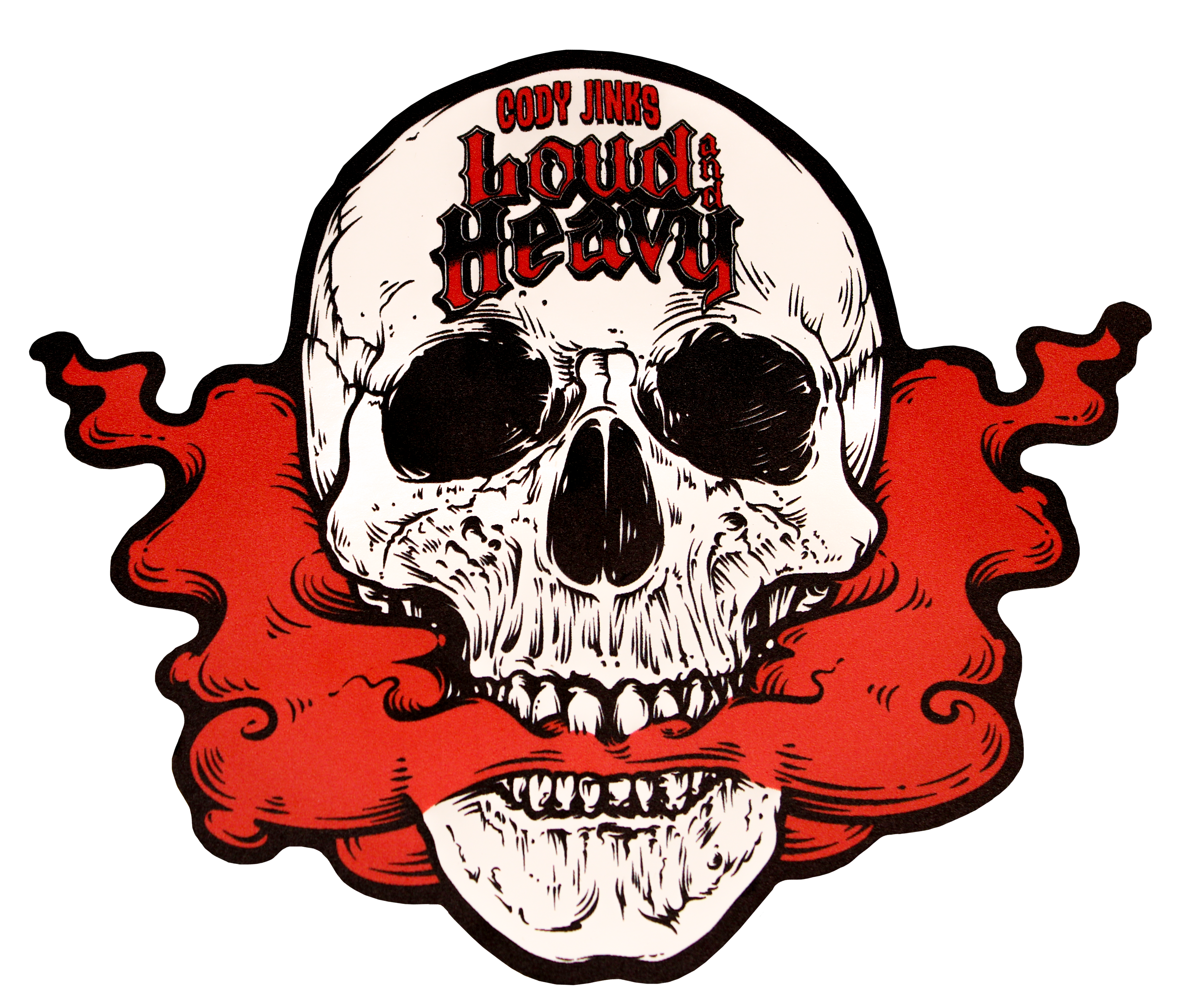 Loud And Heavy Sticker