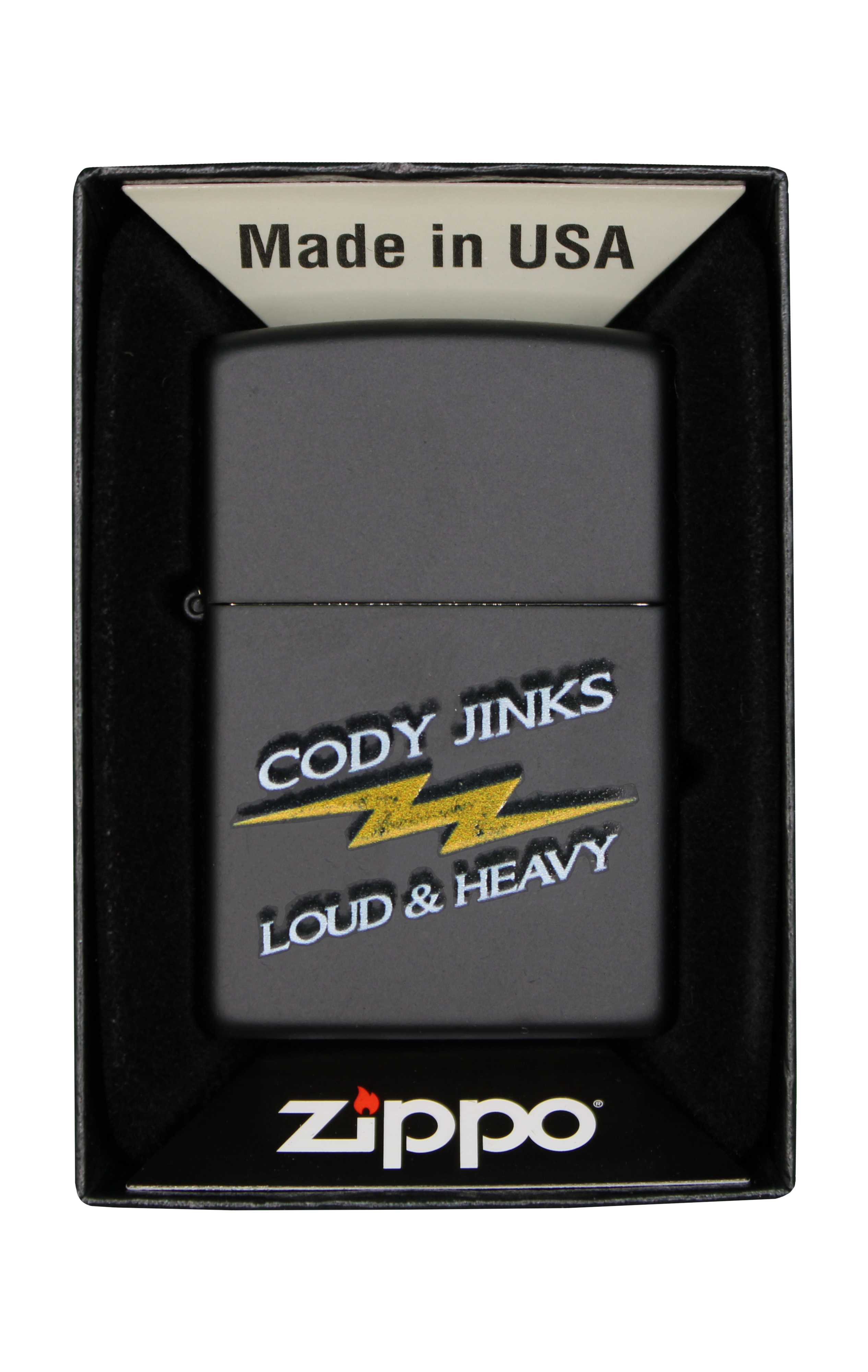L&H Bolt Zippo Lighter