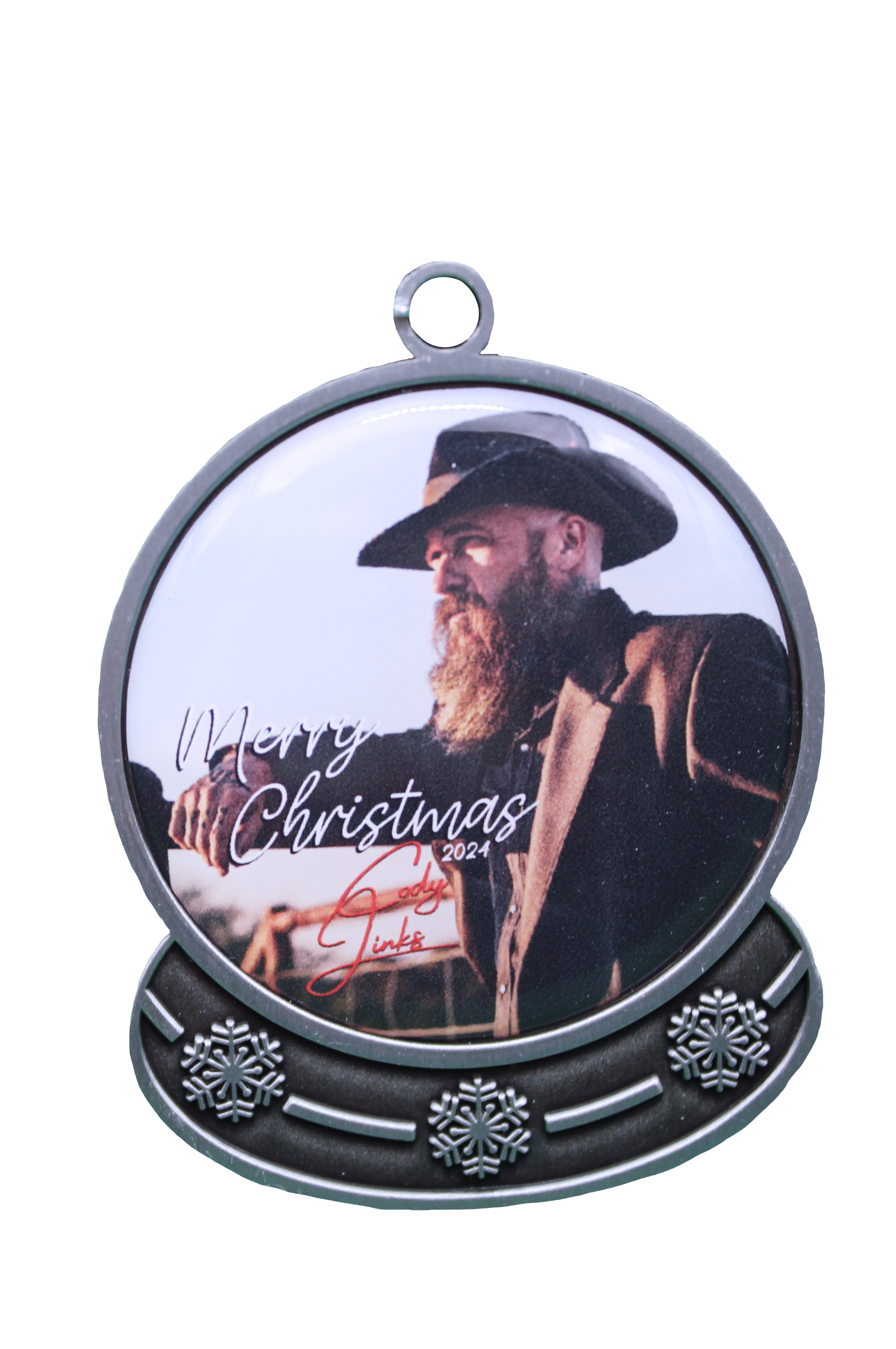 Globe Christmas Ornament