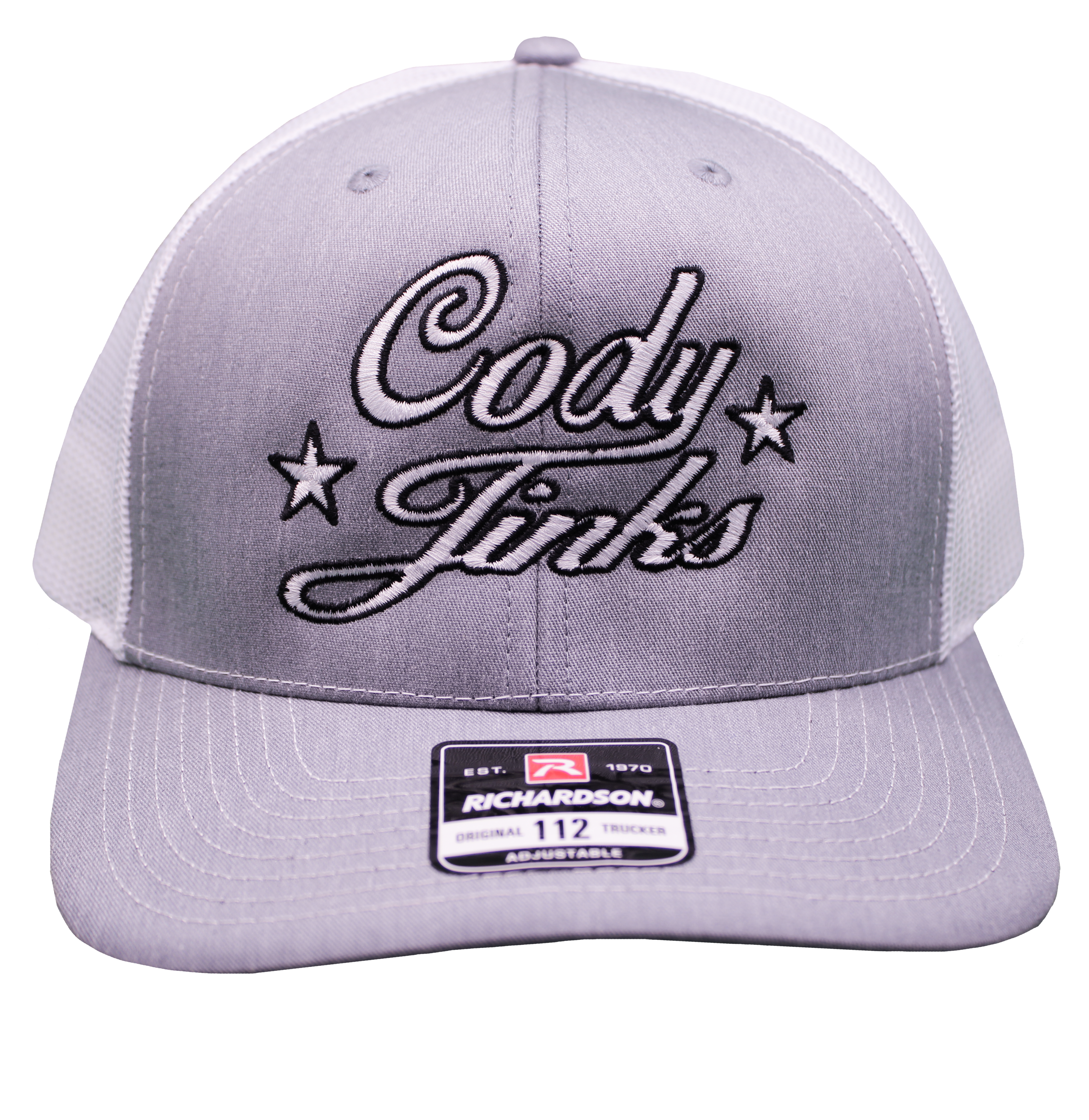 Light Grey Script Hat