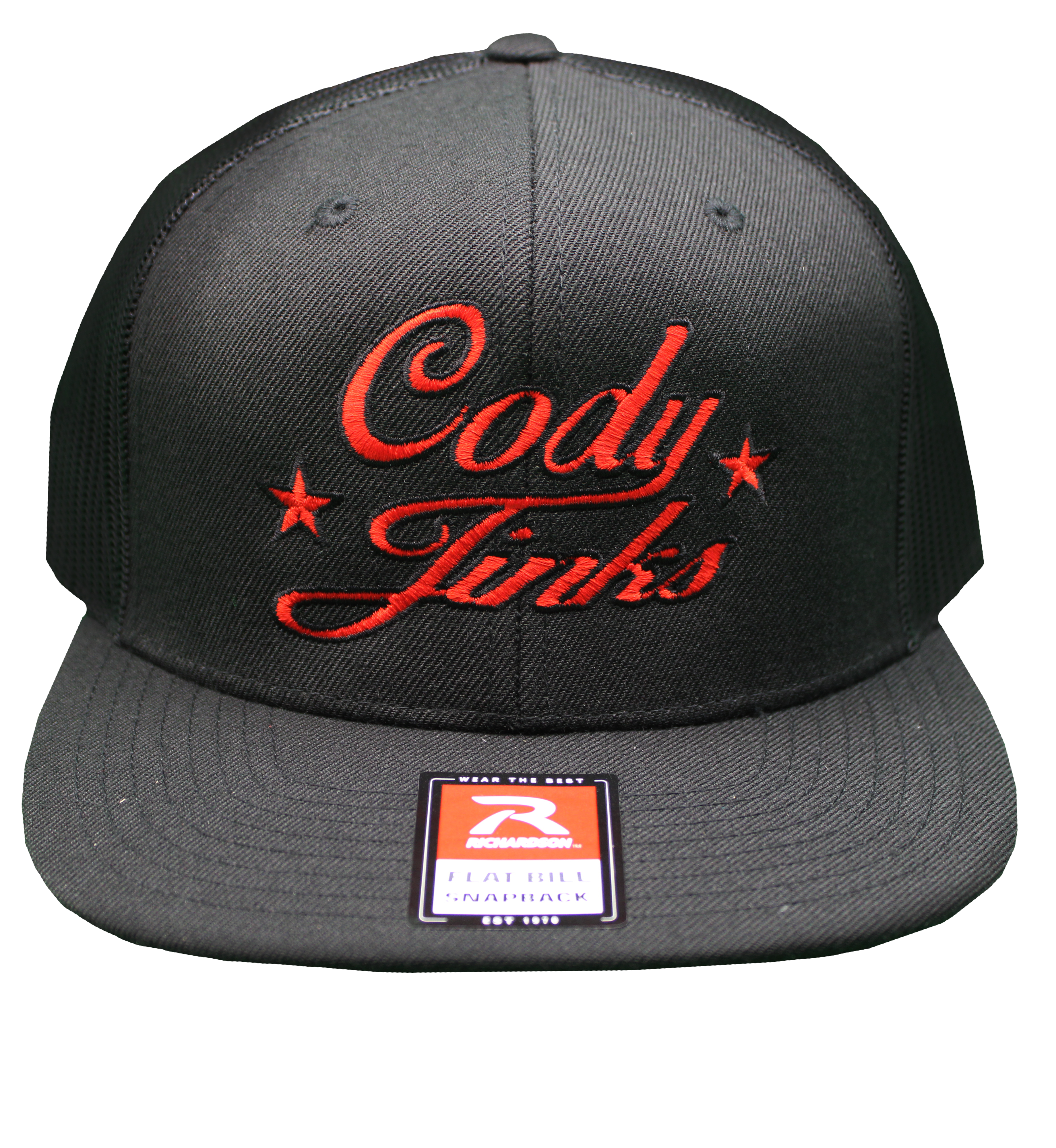 Script Flatbill BLACK Hat