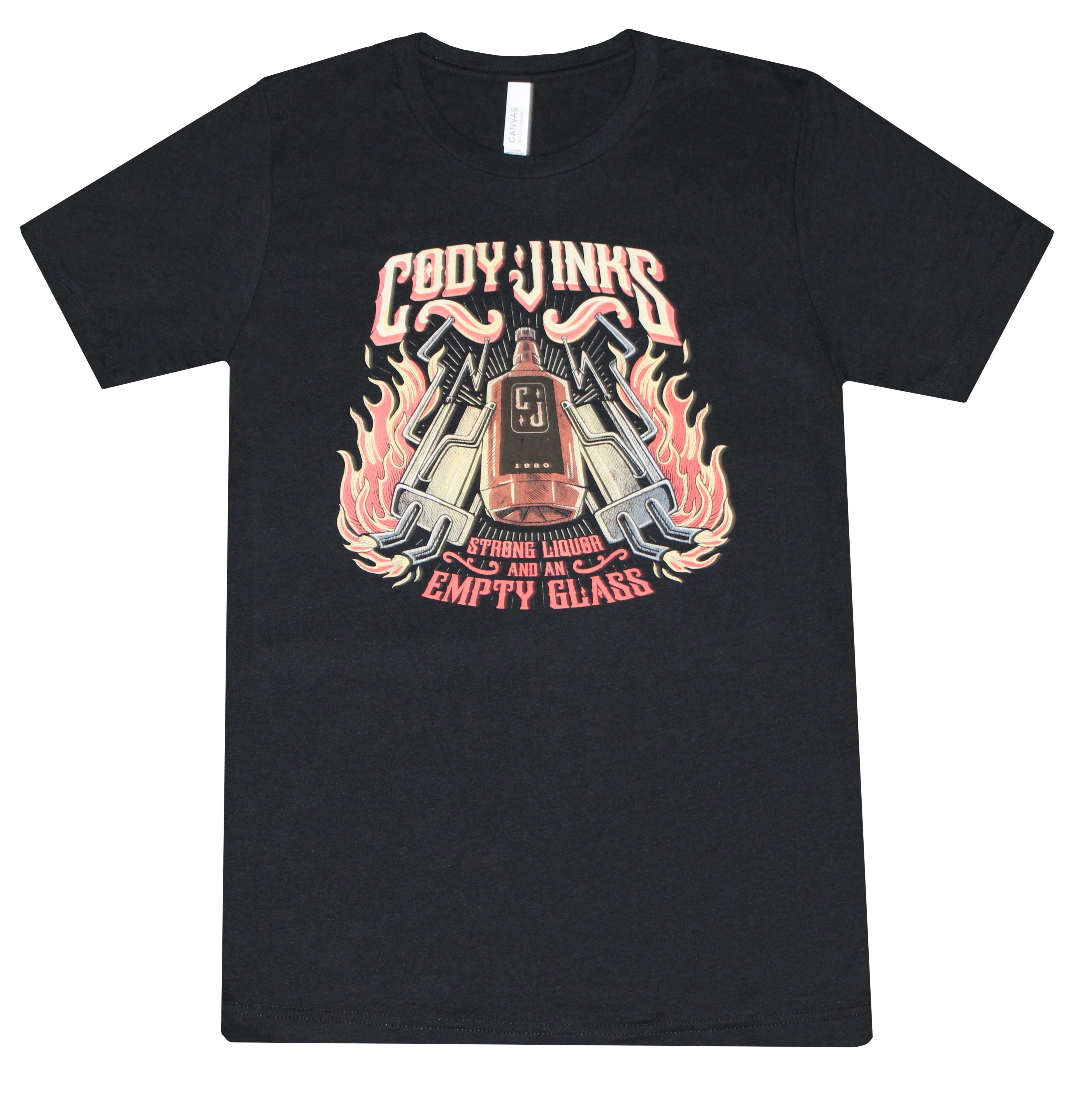 Strong Liquor & An Empty Glass