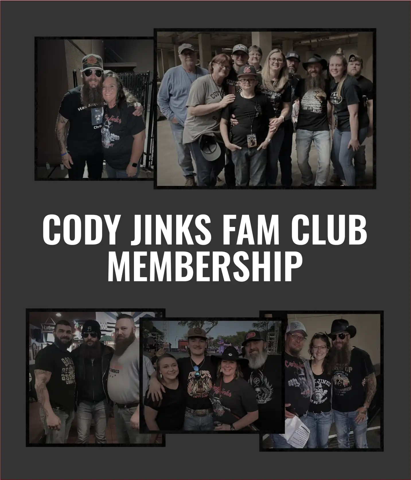 Cody Jinks Fam Membership