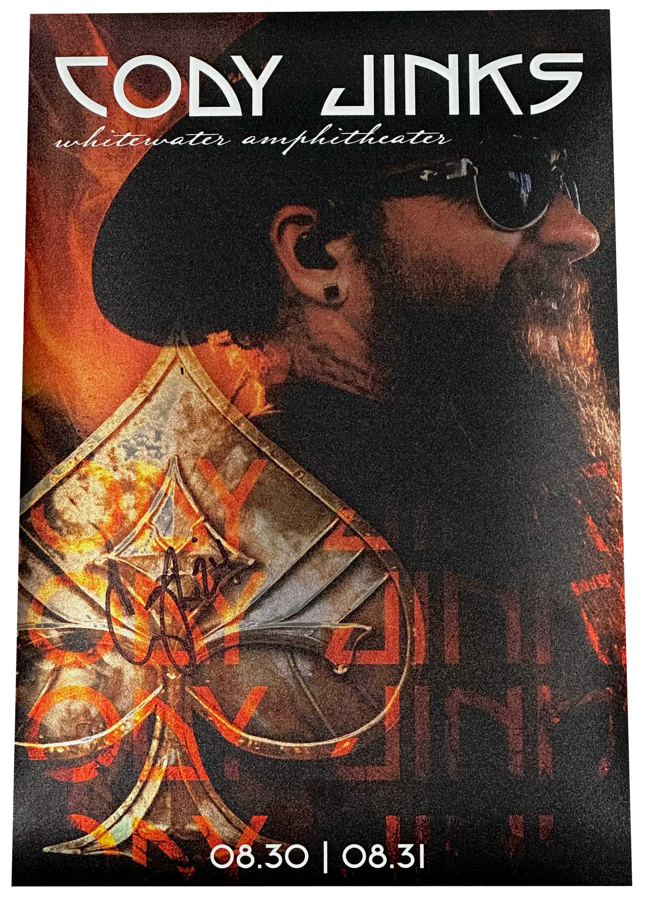 Signed Whitewater Amphitheater Poster