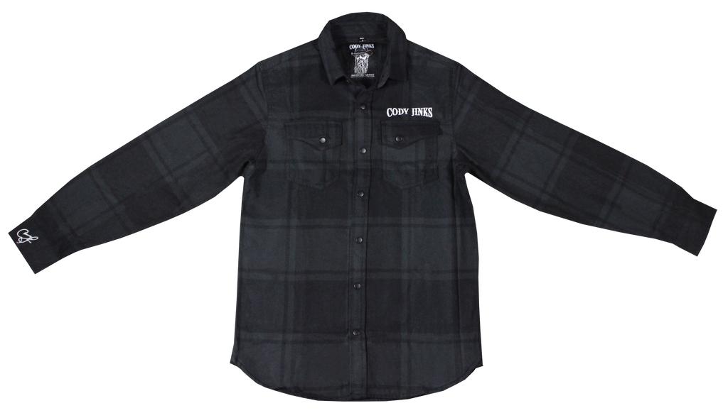 Cody Jinks Blk Flannel
