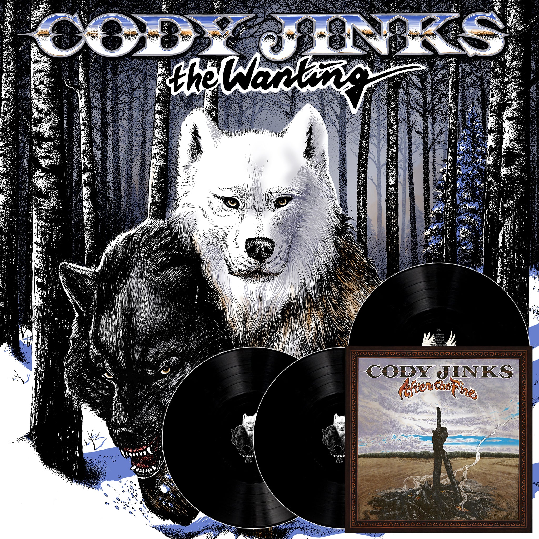 Black Vinyl • The Wanting After The Fire tri-fold set – Cody Jinks